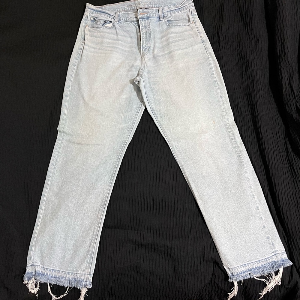 American Eagle Outfitters Light Blue Flare Jeans